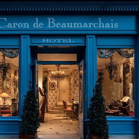 Hotel Caron De Beaumarchais Párizs Kültér fotó